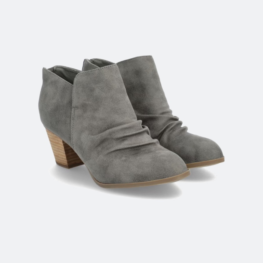 Report Gray Ankle Bootie 8.5 Never Worn